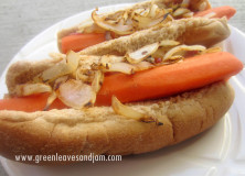 Carrot “Hot Dogs”