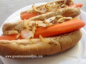 carrot hot dog