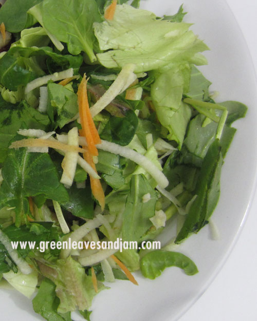 kohlrabi in salad