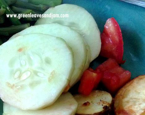 Cucumber and Tomato Salad