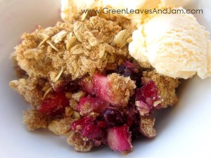 Apple Berry Crumble