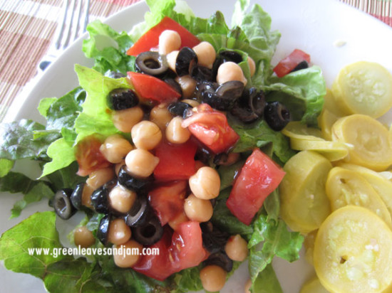 summer fiesta salad vegan meal www.greenleavesandjam.com