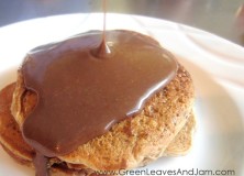Healthy Chocolate Peanut Butter Syrup/Sauce