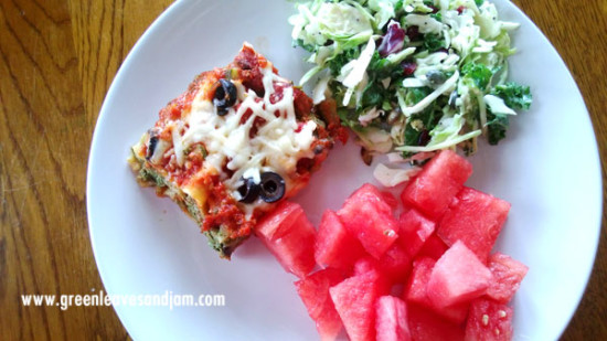 crowd-pleasing vegan lasagna www.greenleavesandjam.com