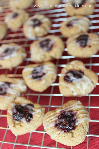 Healthy Thumbprint Biscuit Cookies