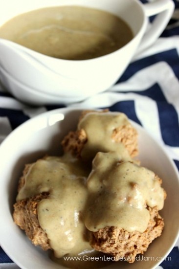 Plant-Based Biscuits and Gravy