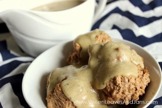 Plant-Based Biscuits and Gravy