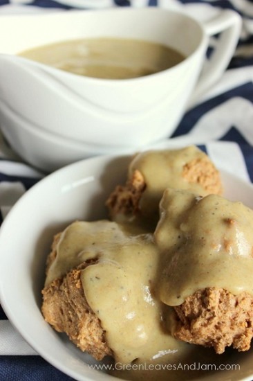 Plant-Based Biscuits and Gravy