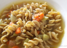 Plant-based NO Chicken Noodle Soup