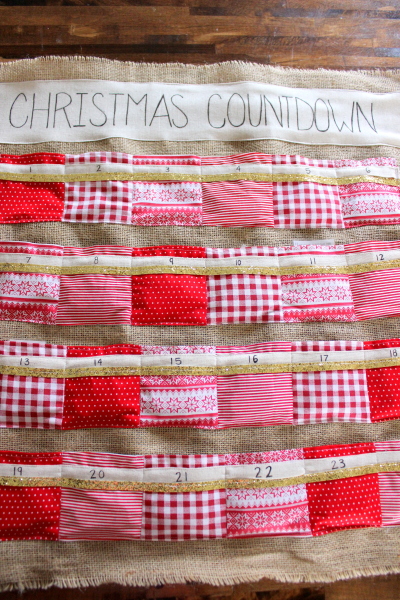 Christmas Advent Calendar. GreenLeavesAndJam.com